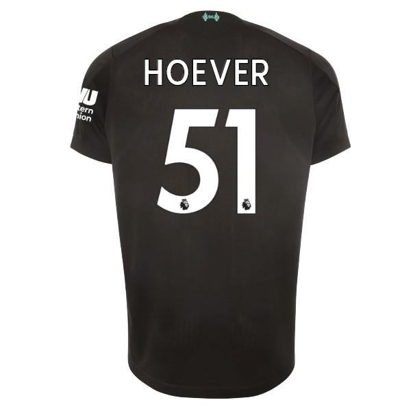 Camiseta Liverpool NO.51 Hoever Tercera equipo 2019-20 Negro